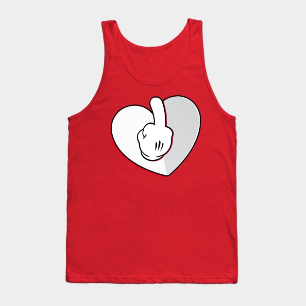 FCK Love Tank Top by djhyjak